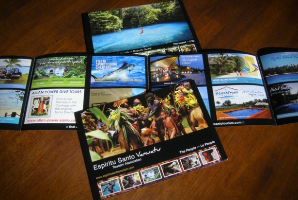 ESTA gatefold brochure – opened