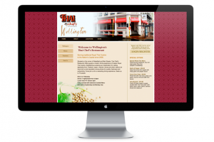 Sample of work done by tk:design for Thai Chef Restaurant